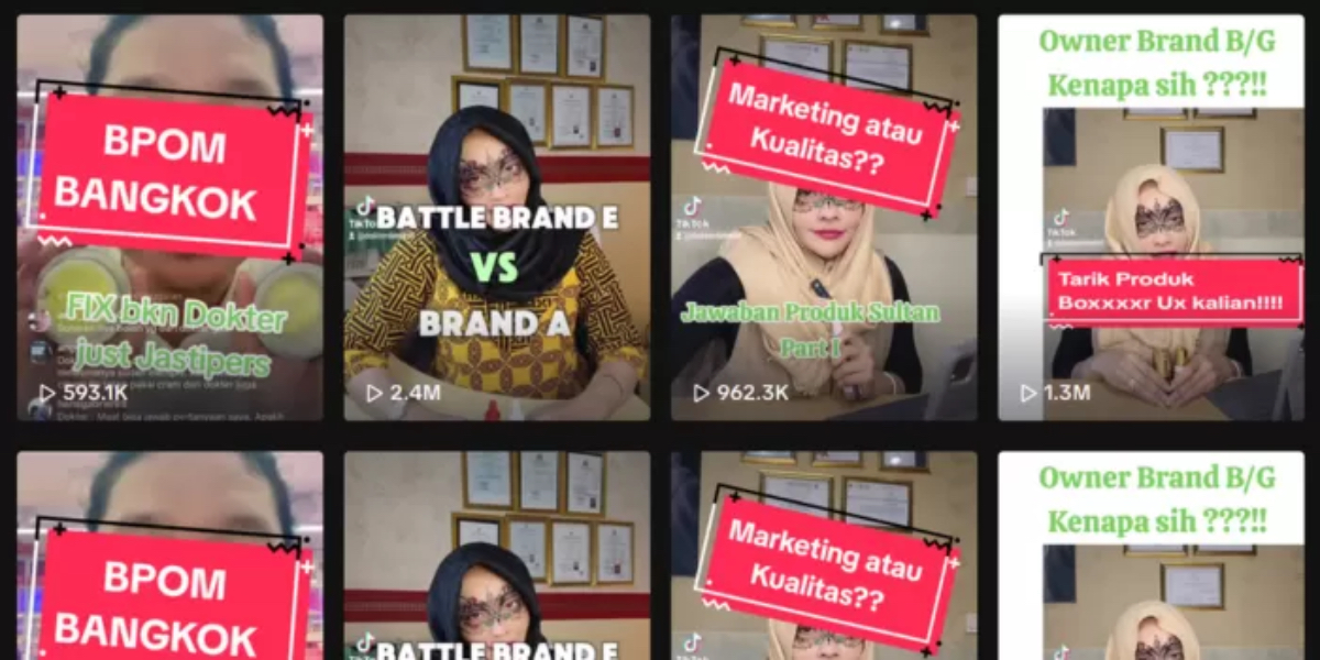 postingan dokter detektif di akun tiktok pribadinya.