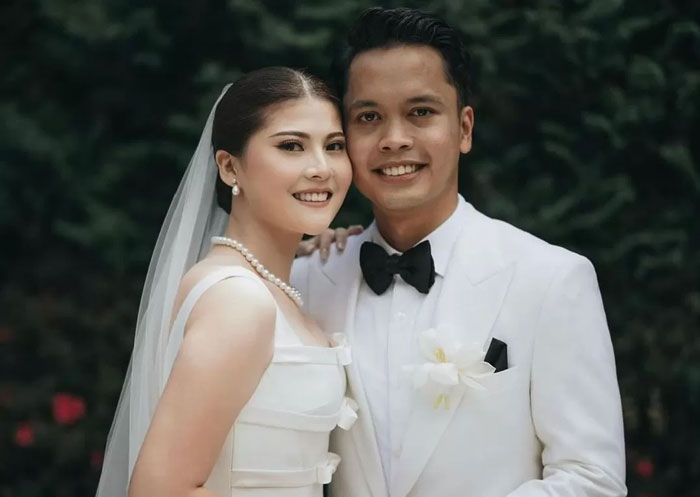 Anthony Ginting menikah dengan Mitzi Abigail setelah berpacaran lama.