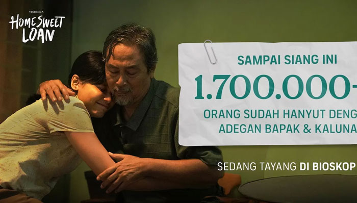 Film Home Sweet Loan&nbsp; tembus 1,7 juta penonton.