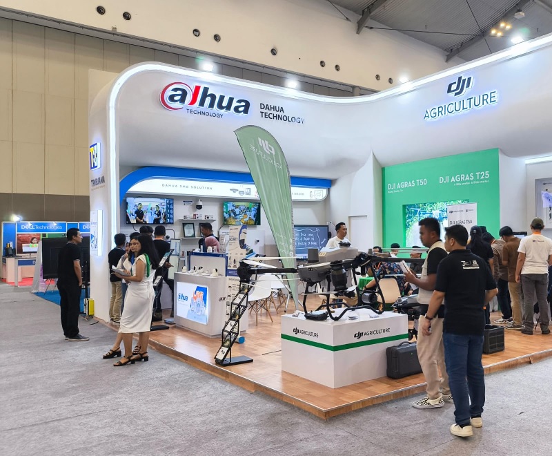 Sejumlah teknologi dan inovasi terkini ditampilkan dari berbagai industri digital dan teknologi.