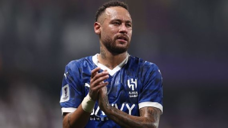 Neymar kembali untuk Al Hilal setelah absen selama setahun karena cedera pada bulan Oktober.