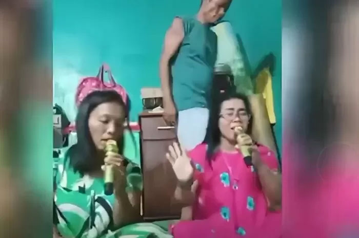 Pelaku berjalan di belakang korban sebelum melakukan aksi.