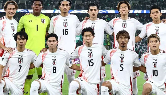 Pemain Timnas Jepang. Timnas Jepang akan melawan Timnas Indonesia pada 15 November mendatang pada Kualifikasi Piala Dunia 2026 zona Asia.