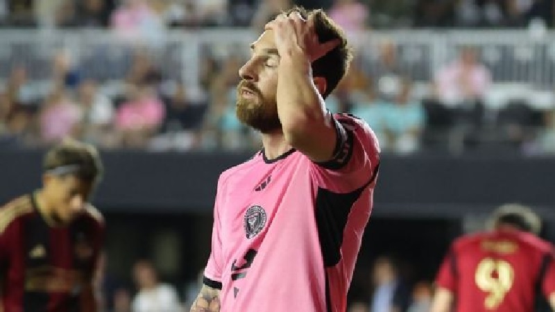 Lionel Messi tidak dapat mencegah Inter Miami tersingkir di play-off MLS, kalah 2-3 dari  Atlanta United.