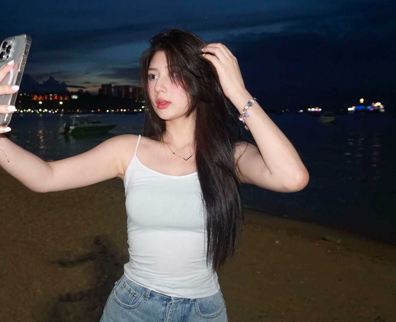 Lydia Onic, diduga pemeran video berdurasi 12 menit 13 detik yang tengah trending di media sosial X hingga TikTok.