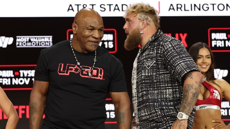 Duel Mike Tyson vs Jake Paul bakal menyita perhatian pecinta tinju dunia. Duel ini diprediksi disaksikan 80 ribu penonton dan total bayaran Rp1,2 triliun.