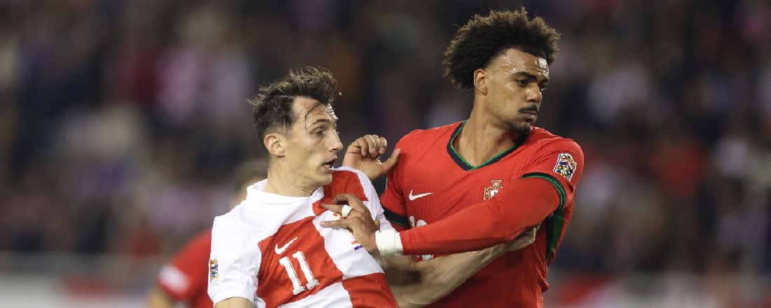Hasil imbang 1-1 dengan Portugal cukup bagi Kroasia lolos ke perempatfinal UEFA Nations League  di Split.