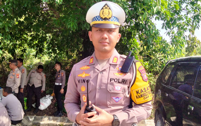 Kasatlantas Polres Kampar AKP Vino Lestari