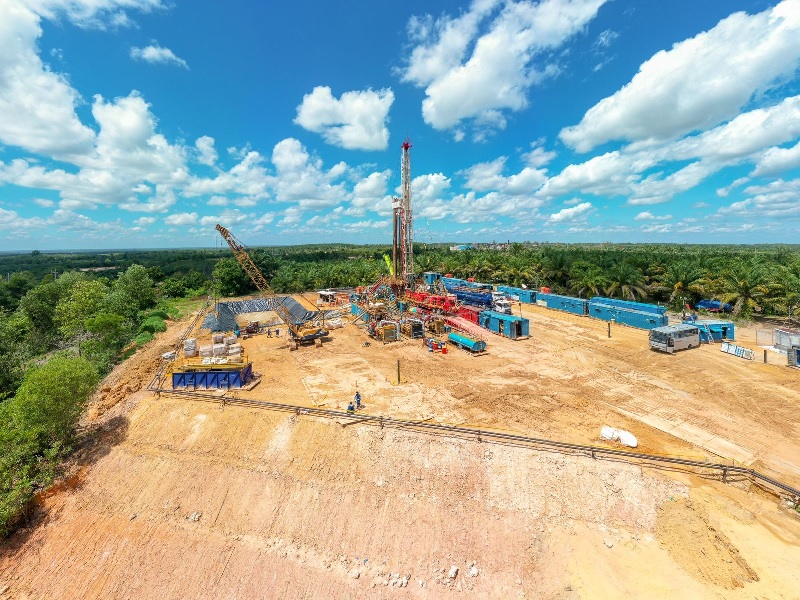 Ilustrasi produksi migas