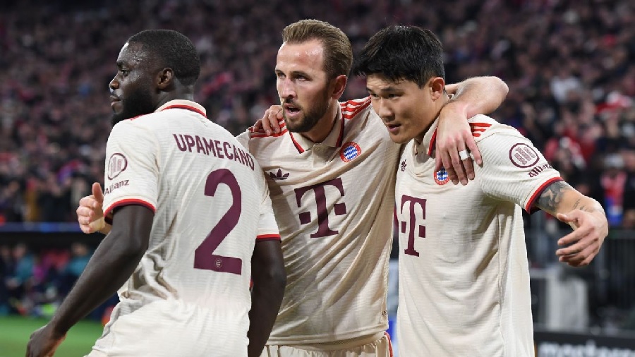 Gol bek Korea Selatan Kim Min Jae jadi penentu kemenangan Bayern MunIch atas PSG yang bermain dengan 10 pemain setelah Ousmane Dembele dapat kartu merah.