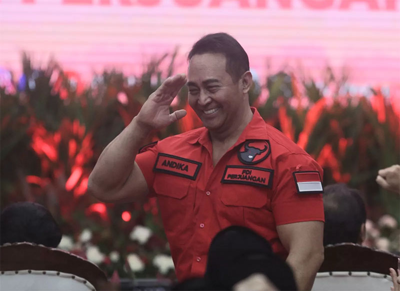 Calon Gubernur Jateng Jenderal TNI (purn) Andika Perkasa.