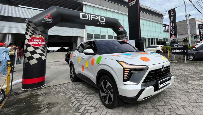 PT DIPO menggelar XForce City Touring dengan titik start di DIPO Riau Cabang Arengka dan finish di Riau Garden, Kamis (28/11/2024).