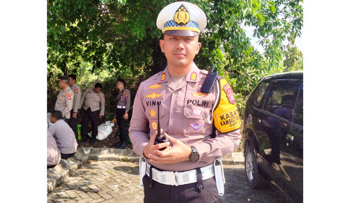 Kasatlantas Polres Kampar AKP Vino Lestari