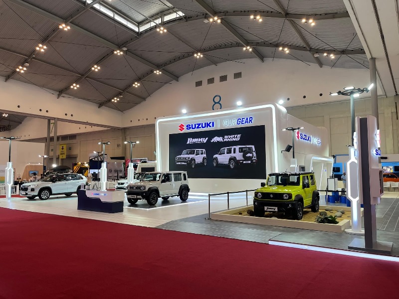 Suzuki lampaui target penjualan selama GJAW 2024, mo. Jimny 5-door White Rhino yang baru diluncurkan memperoleh penghargaan Mobil Terfavorit.