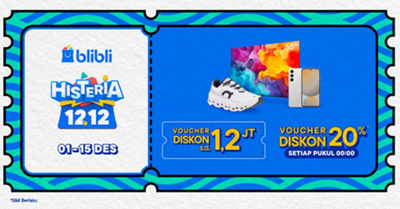 Promo Blibli 12.12