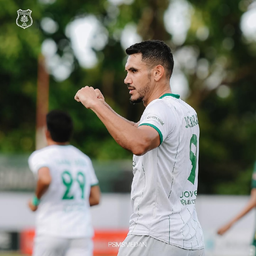Juninho Cabral mesin gol PSMS Medan yang sudah mecetak 9 gol dari 10 laga jadi andalan saat menantang tuan rumah FC Bekasi City, sore ini.
