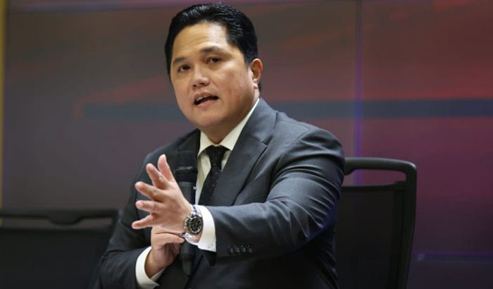 Ketua Umum PSSI Erick Thohir.