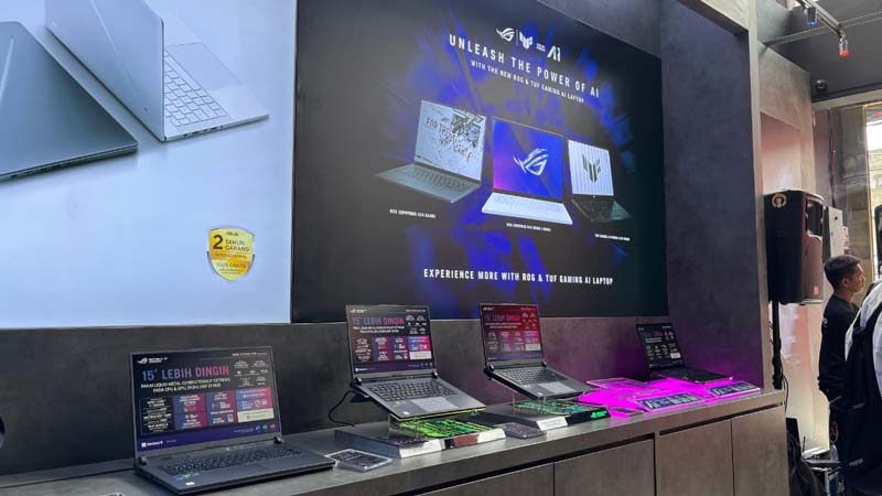 Store baru ASUS ROG Exclusive Store (RES) menghadirkan koleksi laptop gaming ASUS terbaru yang resmi dibuka Kamis (12/12/2024).