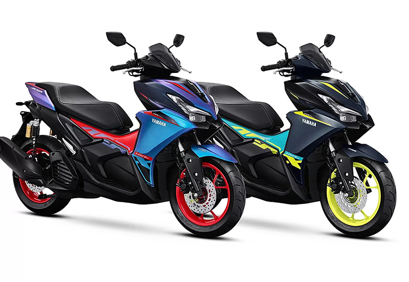 Yamaha Aerox baru.