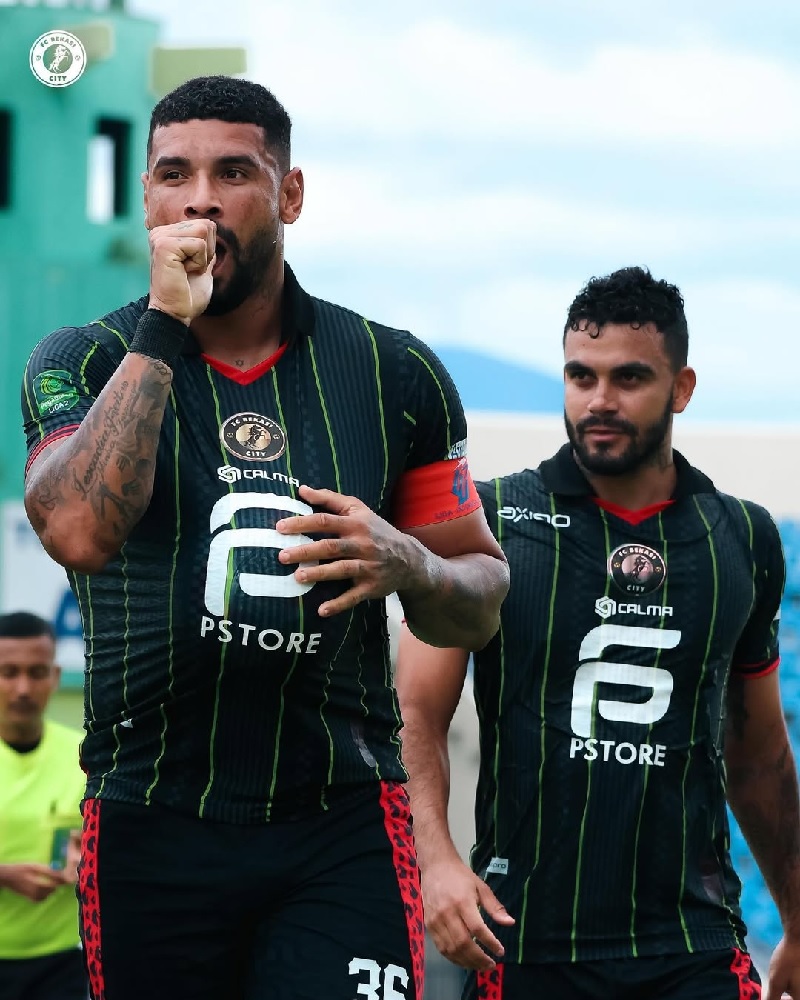 Kapten tim FC Bekasi City Renan Silva Alves menjaga asa timnya lolos ke 8 besar Liga 2. Gol tunggalnya membawa FC Bekasi City menekuk tuan rumah PSKC Cimahi di Si Jalak Haruoat, Bandung.