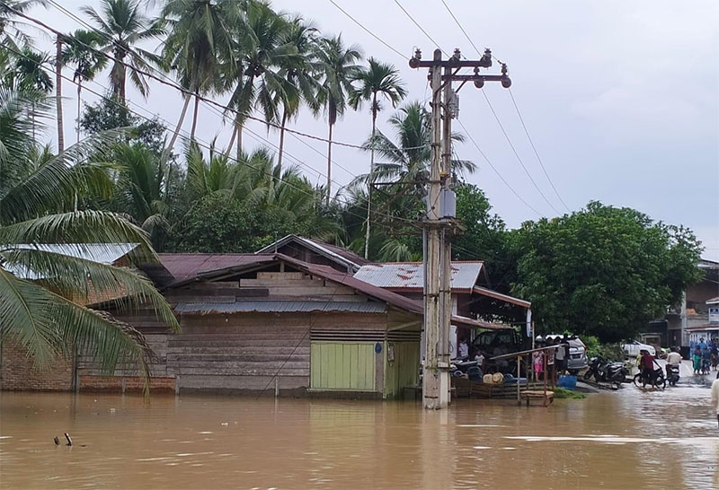 Ilustrasi banjir
