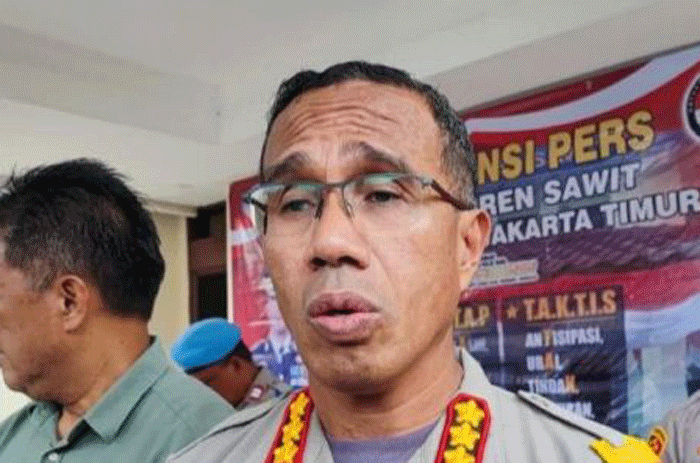 Kapolres Metro Jakarta Timur Kombes Pol Nicolas Ary Lilipaly