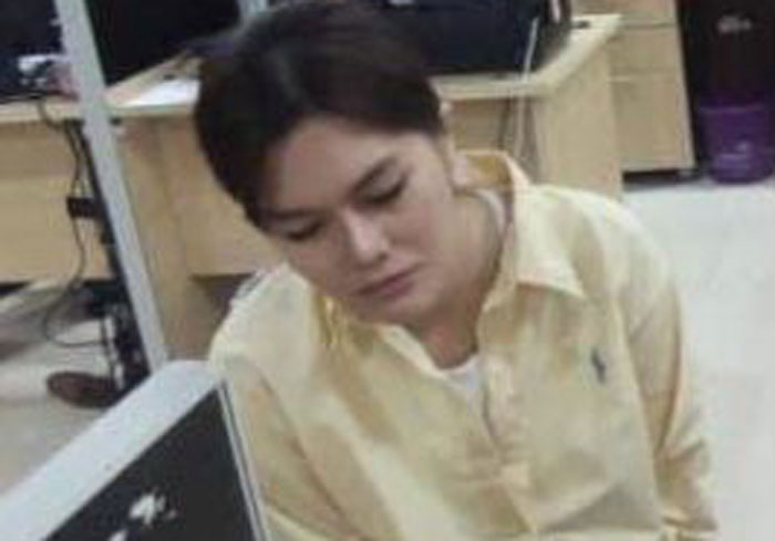 Melody Sharon (31) istri yang tega seret suaminya Alvon Gunawan (35) dengan mobil hingga patah tulang.