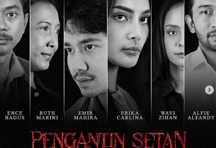 Film Pengantin Setan yang rencananya akan tayang di bioskop pada 16 Januari 2025