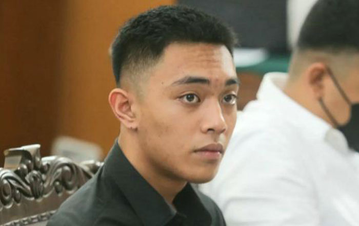 Mario Dandy Satriyo ketika menjalani sidang putusan di Pengadilan Negeri Jakarta Selatan, Jakarta, beberapa waktu lalu.