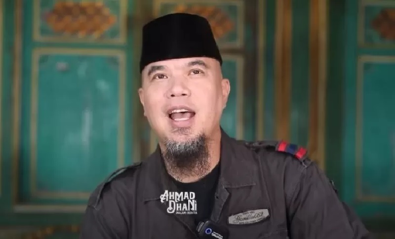 Ahmad Dhani dalam YT peribadinya.