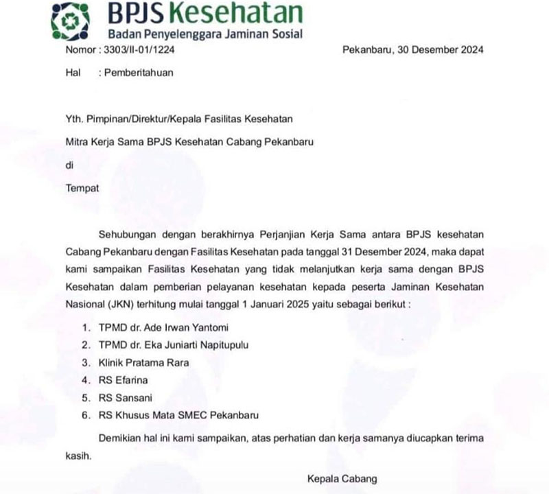Surat Pemberitahuan
