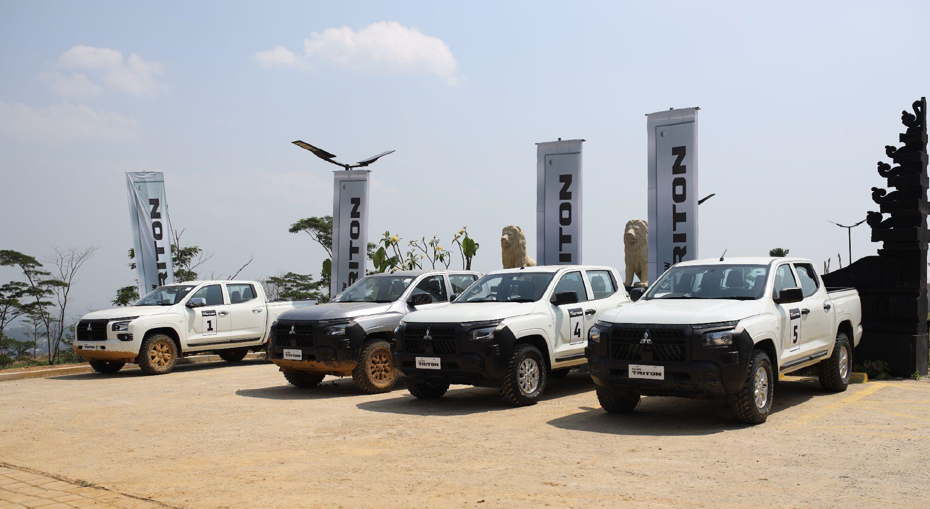 Beberapa varian Mitsubishi All New Triton.