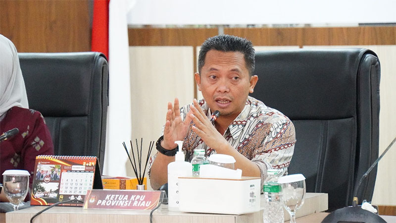 Anggota KPU Riau, Nugroho Noto Susanto