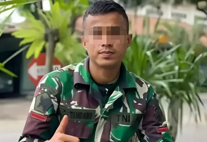 Pratu Andi Tambaru, anggota TNI AD di NTT yang ditemukan tewas bunuh diri diduga gegara tidak sanggup bayar biaya mahar Rp250 juta
