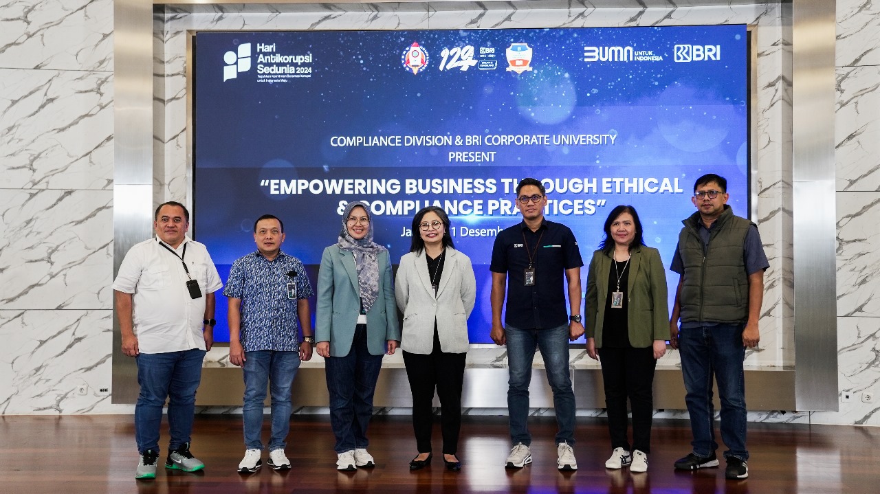 BRI mempertegas pentingnya penguatan pengetahuan pekerja mengenai bahaya dan dampak korupsi terhadap perusahaan.  melalui talkshow "Empowering Business Through Ethical and Compliance Practices",