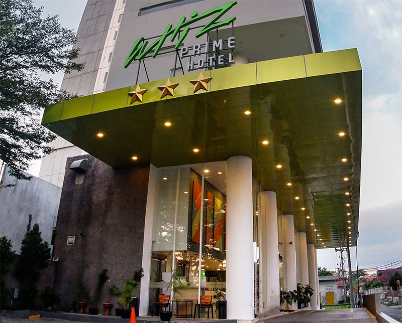Suasana Whiz Prime Hotel Pekanbaru.