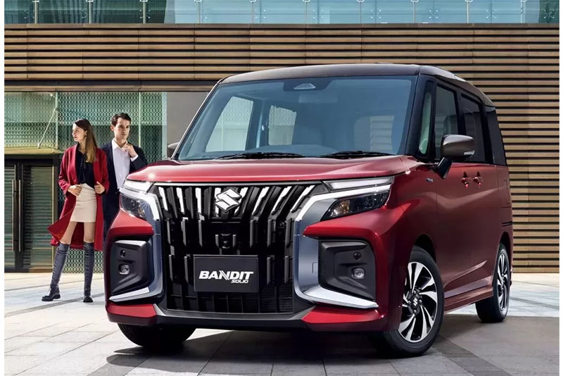 Suzuki Solio Bandit dengan tampang mirip Lexus dan Mitsubishi.
