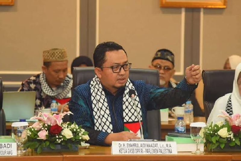 Anggota Badan Kerjasama Antar Parlemen (BKSAP) DPR RI Dr Syahrul Aidi Maazat.