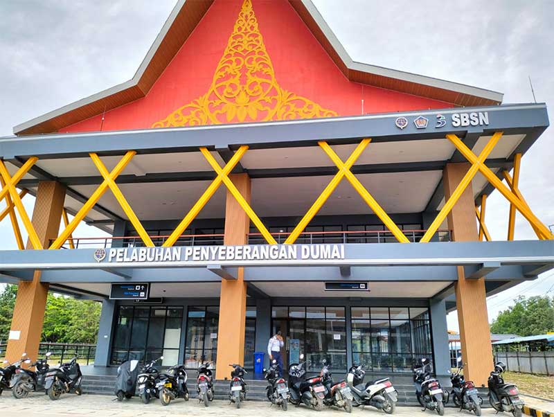 Pelabuhan Ro-Ro Dumai Rupat, Bandar Sri Junjungan.