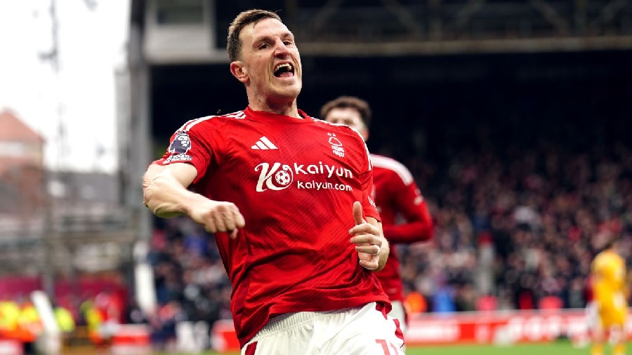 Penyerang asal Sealndia Baru Chris Wood  tamoil mengesnakan dengan mencetak hat-trick saat mengjara Brighjton 7-0 pada pekan ke-24 Liga Prmier.