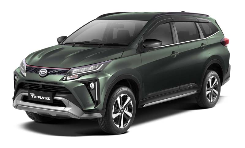Daihatsu Terios, ken&shy;daraan SUV yang cocok dan andal untuk berpetualang bersama keluarga.