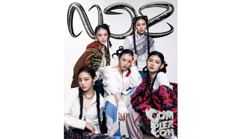 Minji, Hanni, Danielle, Haerin dan Hyein dengan nama grup baru, NJZ.