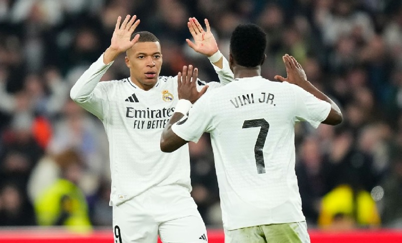 Gol Kylian Mbapp&eacute; membantu menyelamatkan Real Madrid dari kekalahan saat melawan rival sekota Atl&eacute;tico Madrid dari laga Derby Madrid di Santiago Bernabeu.