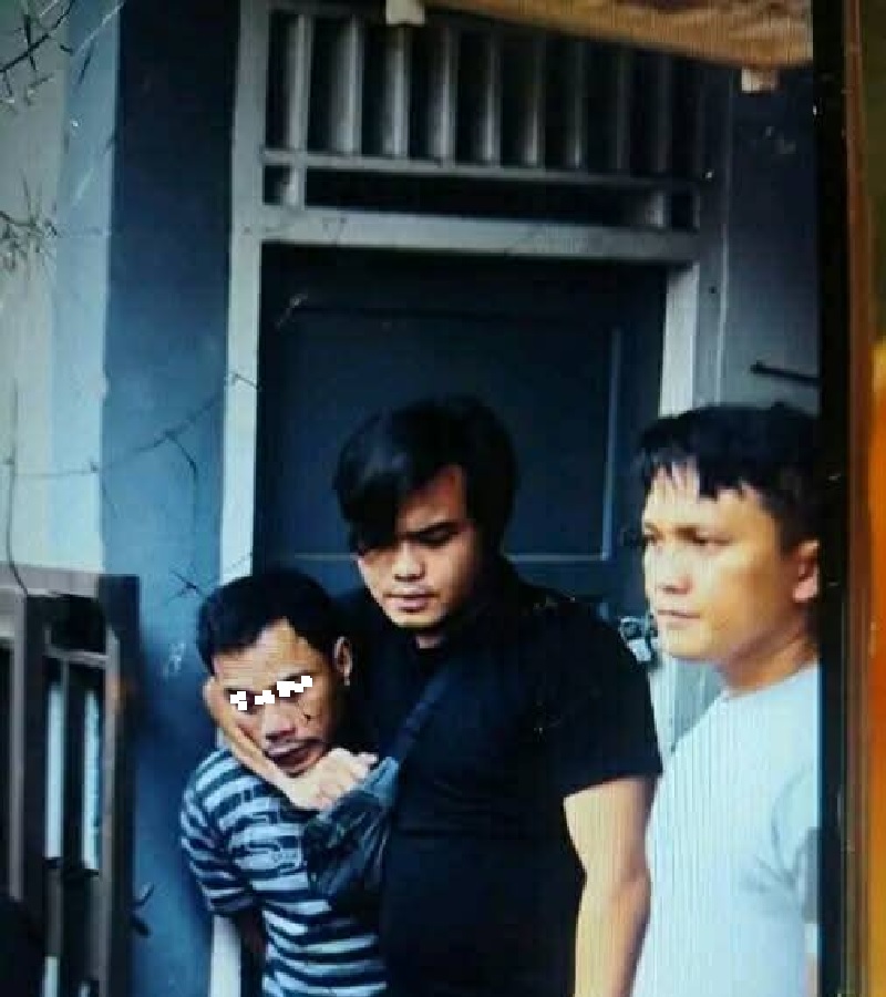 Satu dari 2 pelaku pecah kaca mobil di Tembilahan beriinisial CP berhasil diringkus Satreskrim Polres Inhil di Kota Palembang. Sumsel.