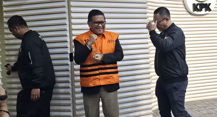 Sekjen PDIP Hasto Kristiyanto resmi ditahan KPK