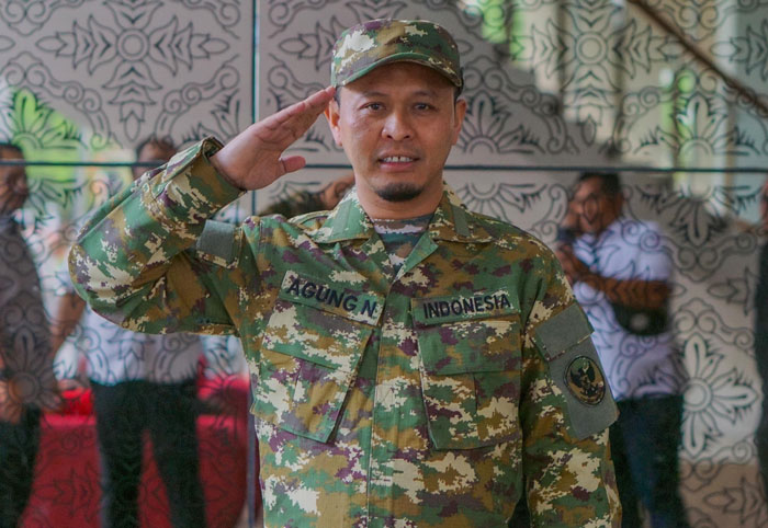 Wali Kota Pekanbaru Agung Nugroho saat mengikuti retret di Akmil Magelang, Jumat (21/2/2025).