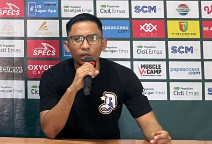 Sekretaris PSPS Pekanbaru, M Teza Taufik
