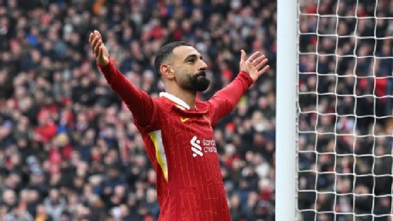 Mohamed Salah telah memimpin Liverpool dalam upaya meraih gelar Liga Premier musim ini.