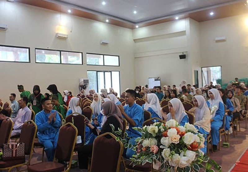 Para peserta berbagai sekolah ikut berkompetisi pada Olimpiade Bimbingan Konseling FKIP Unri, baru-baru ini.