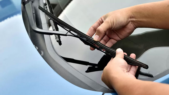 Ilustrasi wiper mobil.